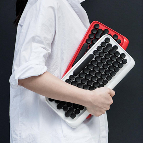 Lofree dot bluetooth mechanical keyboard White